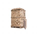 1 - PALETTE DE BOIS DE CHAUFFAGE - 45 CM - 3 STERES